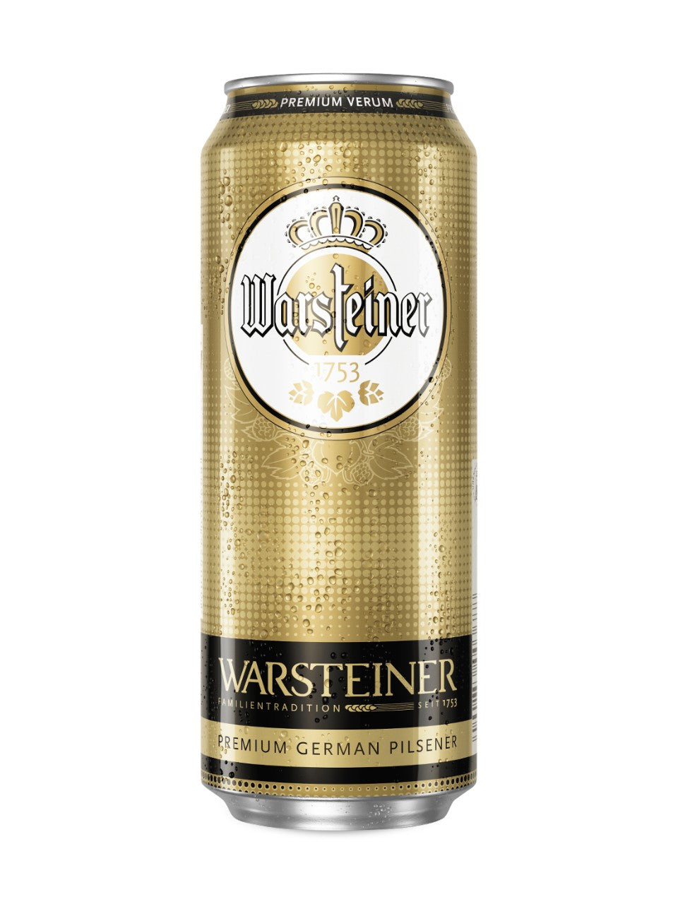 Warsteiner Premium Pilsener 500 mL can