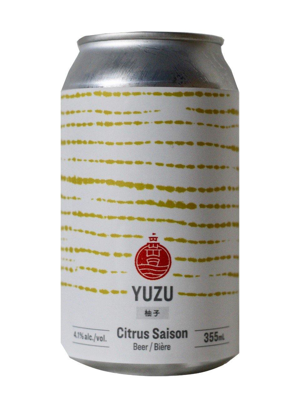 Godspeed Brewery Yuzu Saison with Japanese Citrus  355 mL can - Speedy Booze