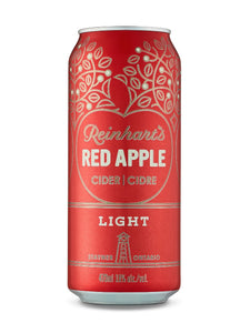 Reinhart's Red Apple Light Cider 473 mL can