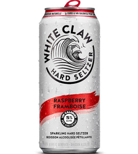 White Claw Hard Seltzer Raspberry  473 mL can