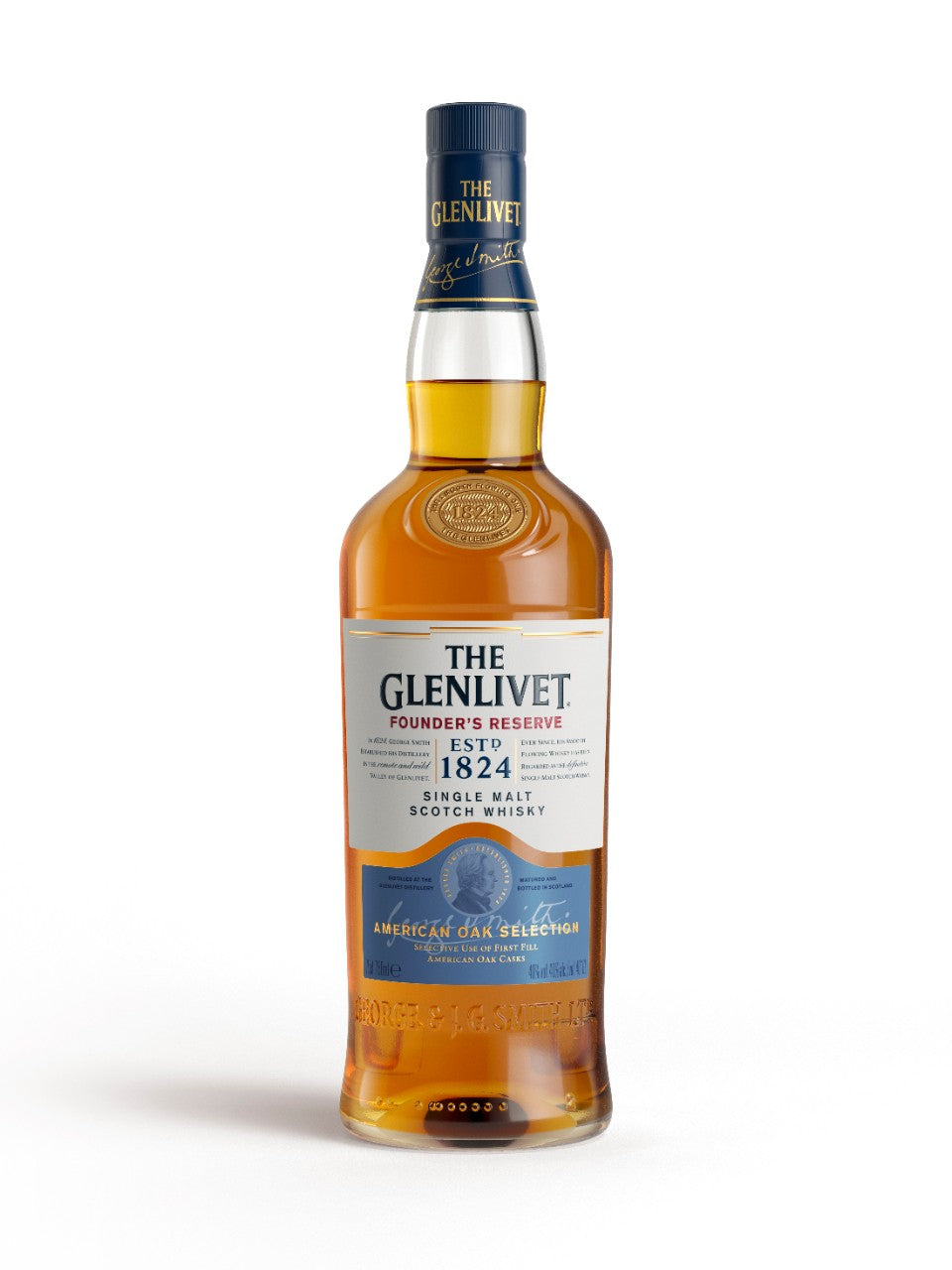 The Glenlivet Founder's Reserve Scotch Whisky 750 mL bottle