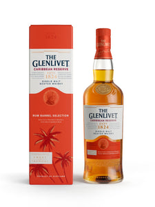 The Glenlivet Caribbean Reserve Single Malt Scotch 750 mL bottle