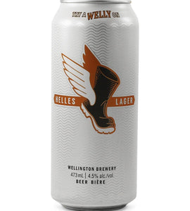 Wellington Brewery Helles Lager  473 mL can