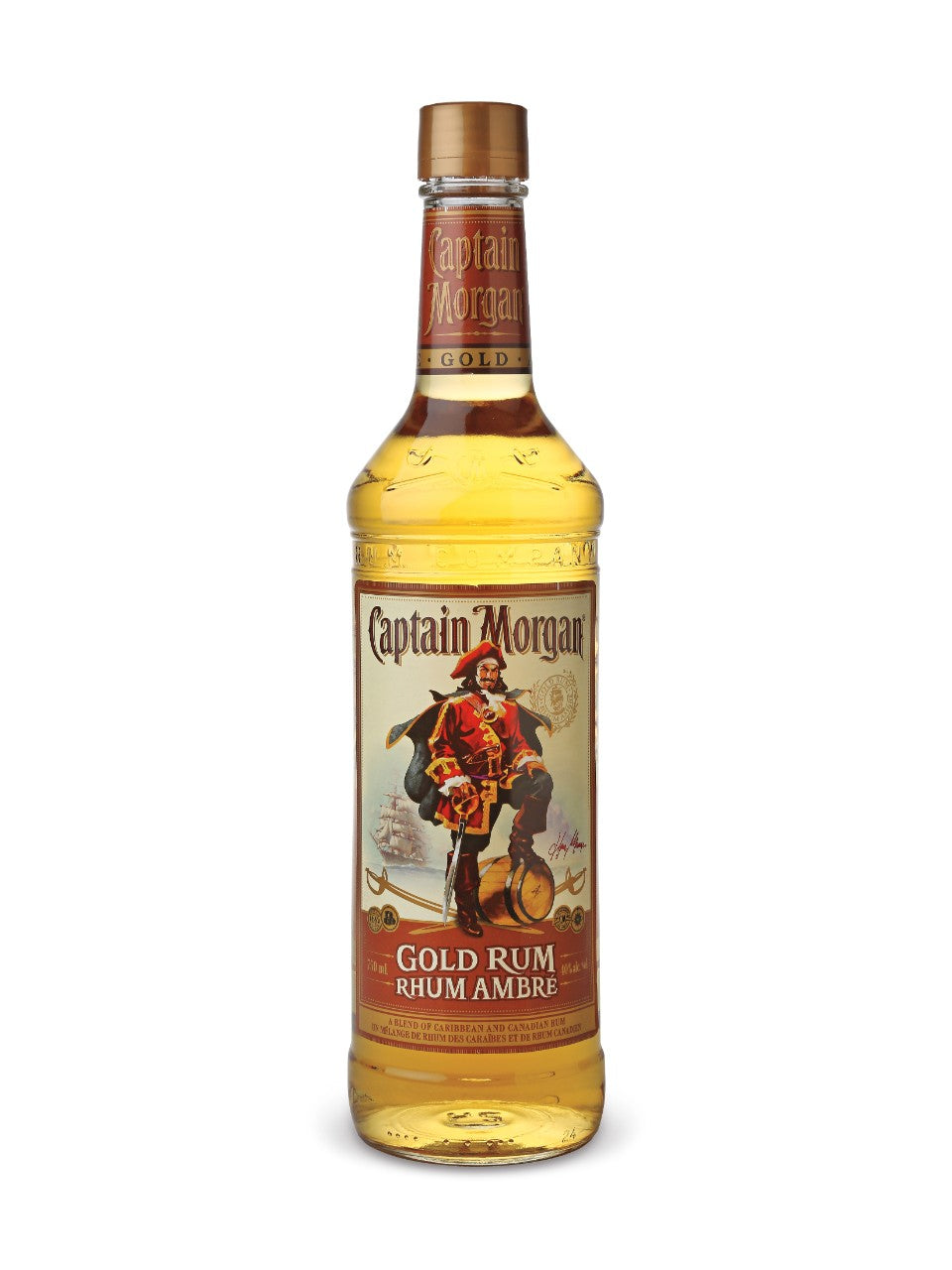 Captain Morgan Gold Rum 750 mL bottle