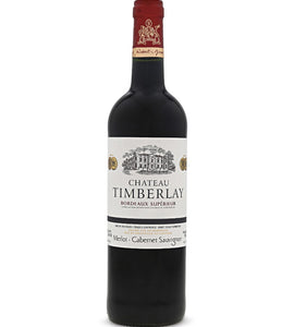 Chateau Timberlay Bordeaux Superieur AOC Merlot/Cabernet Sauvignon 750 mL bottle