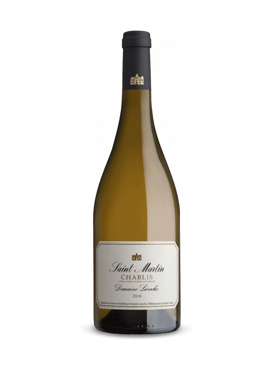 Domaine Laroche Saint Martin Chablis Chardonnay  750 mL bottle - Speedy Booze