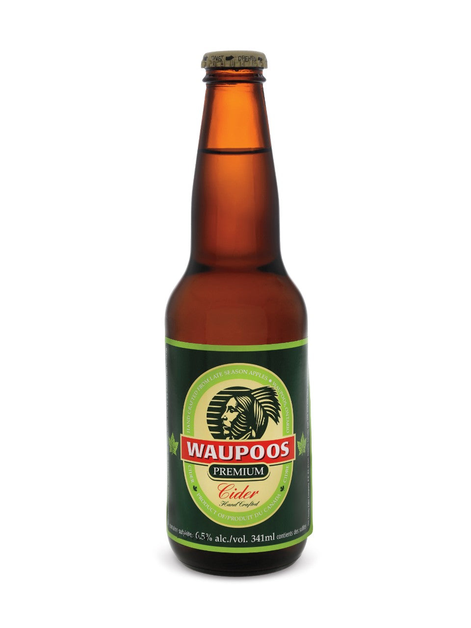 Waupoos Premium Cider 4 x 341 mL bottle