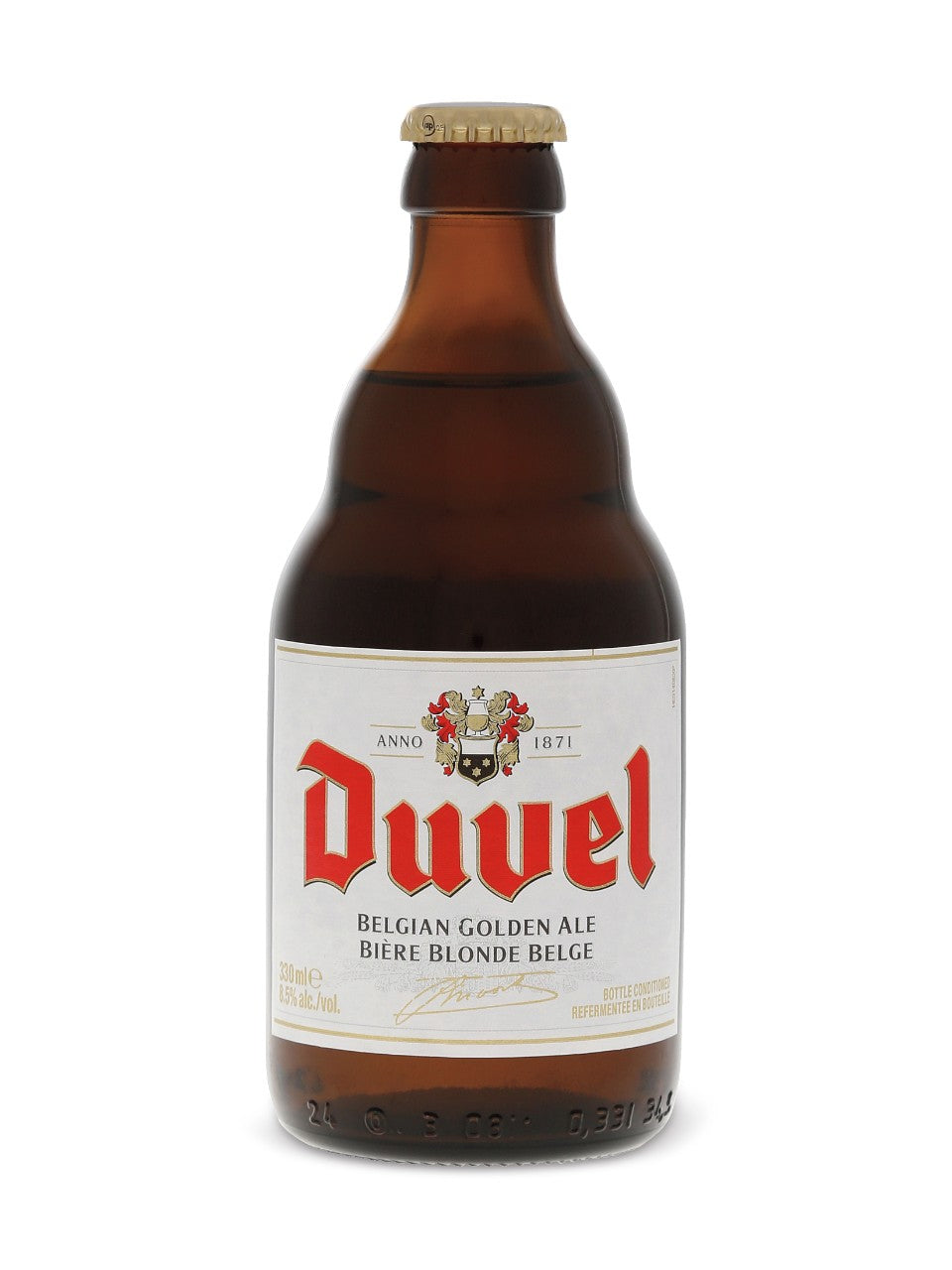 Duvel Beer 330 mL bottle