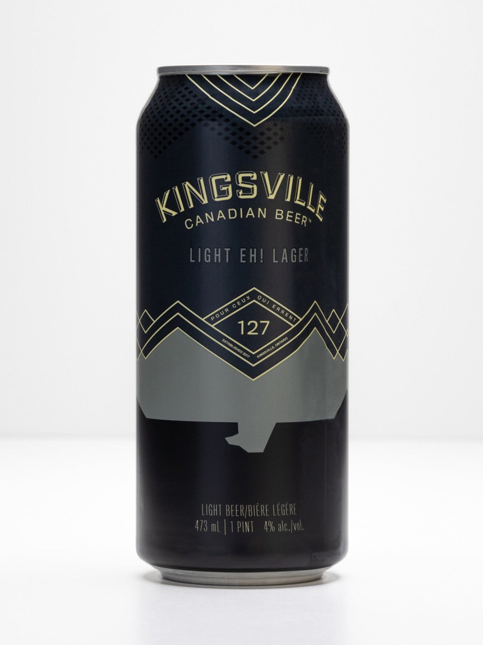 Kingsville Brewery Light Eh! Lager  473 mL can