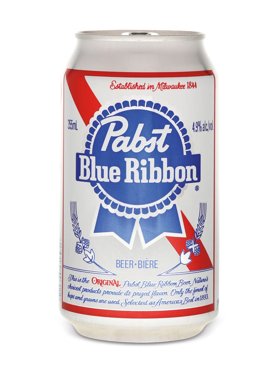 Pabst Blue Ribbon 6 x 355 mL can