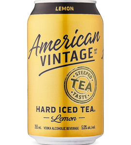 American Vintage Lemon Hard Iced Tea 6 x 355 mL can