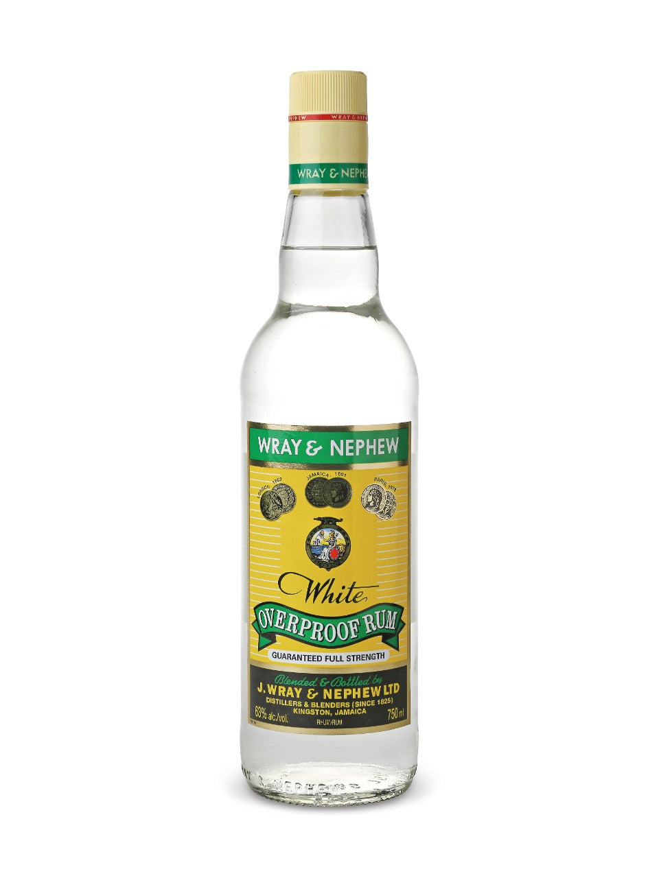Wray & Nephew White Overproof Rum 750 mL bottle