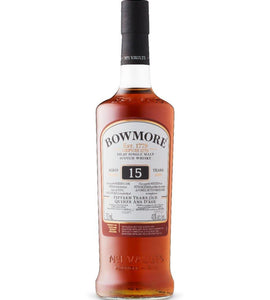 Bowmore 15 Year Old Single Malt Scotch Whisky 750 ml bottle