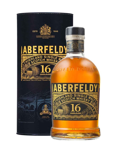 Aberfeldy 16 Year Old Highland Single Malt Scotch Whisky  750 mL bottle - Speedy Booze
