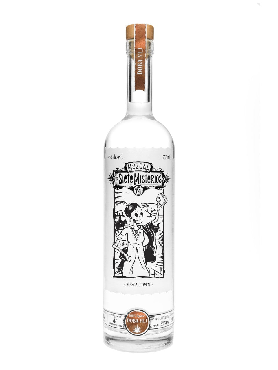 Los Siete Misterios Mezcal 750 mL bottle