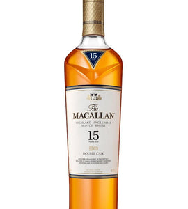 The Macallan Double Cask 15 yr 750 ml bottle