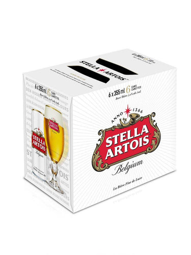 Stella Artois  6 x 355 mL can - Speedy Booze