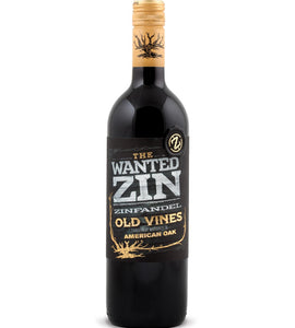 The Wanted Zin Old Vines Zinfandel IGT Primitivo 750 ml bottle