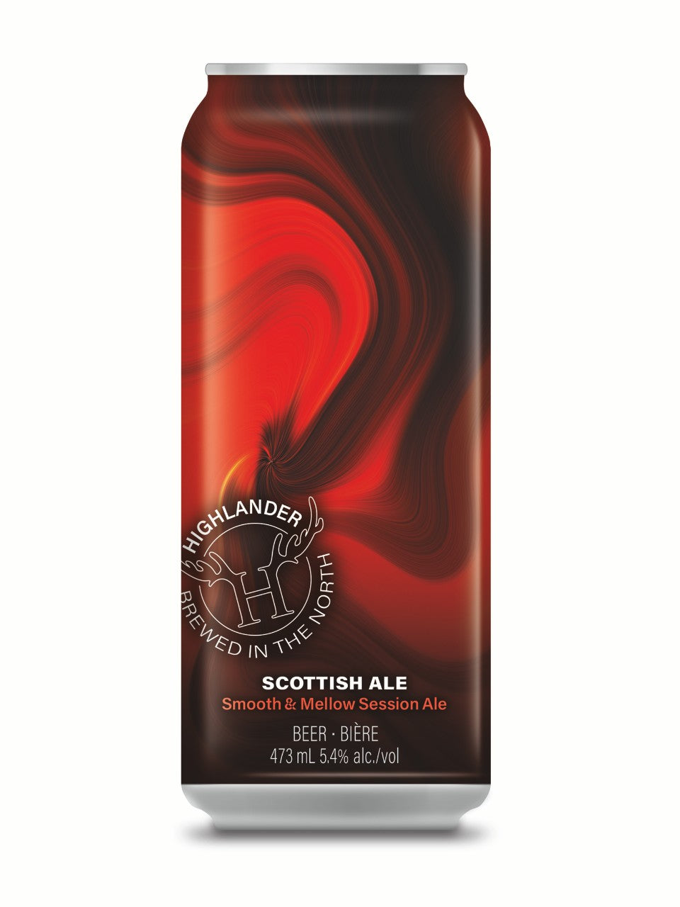 Highlander Brew Co Scottish Ale 473 mL can