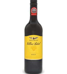 Wolf Blass Yellow Label Merlot 750 ml bottle