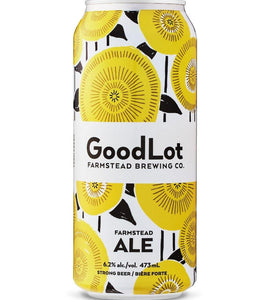 GoodLot Farmstead Ale 473 mL can