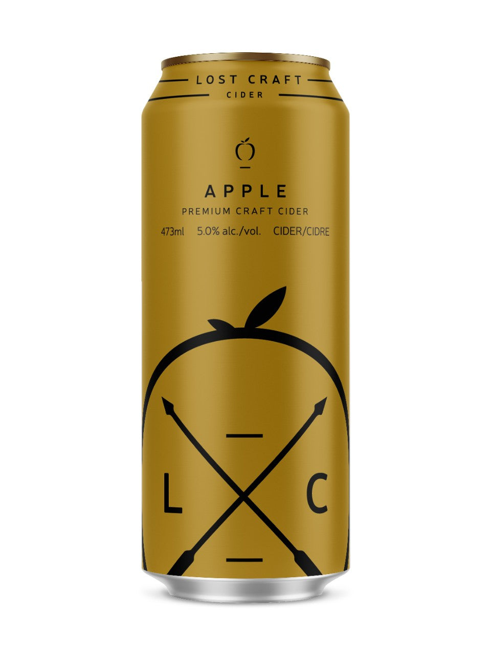 Lost Craft Apple Cider 473 mL can