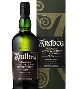 Ardbeg 10 Year Old Islay Scotch Whisky 750 ml bottle