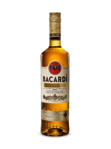 Bacardi Gold Rum 750 mL bottle - Speedy Booze