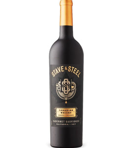 Stave & Steel Canadian Whisky Barrel Cabernet Sauvignon 750 ml bottle