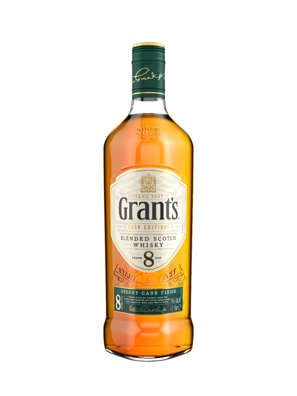 Grant's Sherry Cask 8 YO Finish 750 mL bottle
