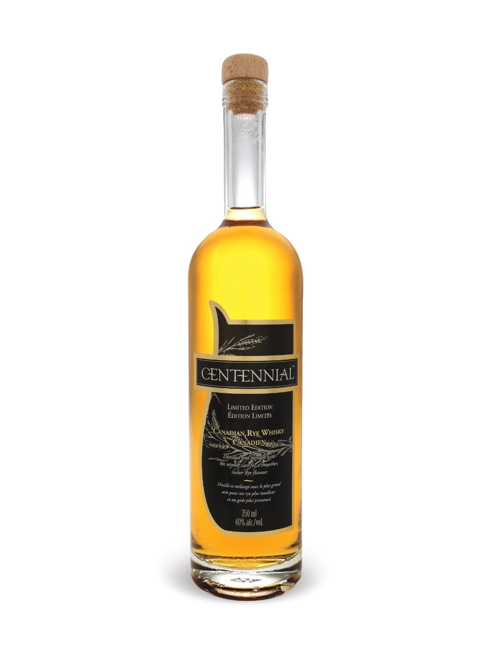 Centennial 10 Year Old Limited Edition Rye 750 mL bottle