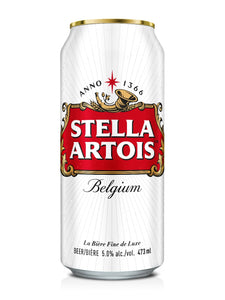 Stella Artois 473 mL can