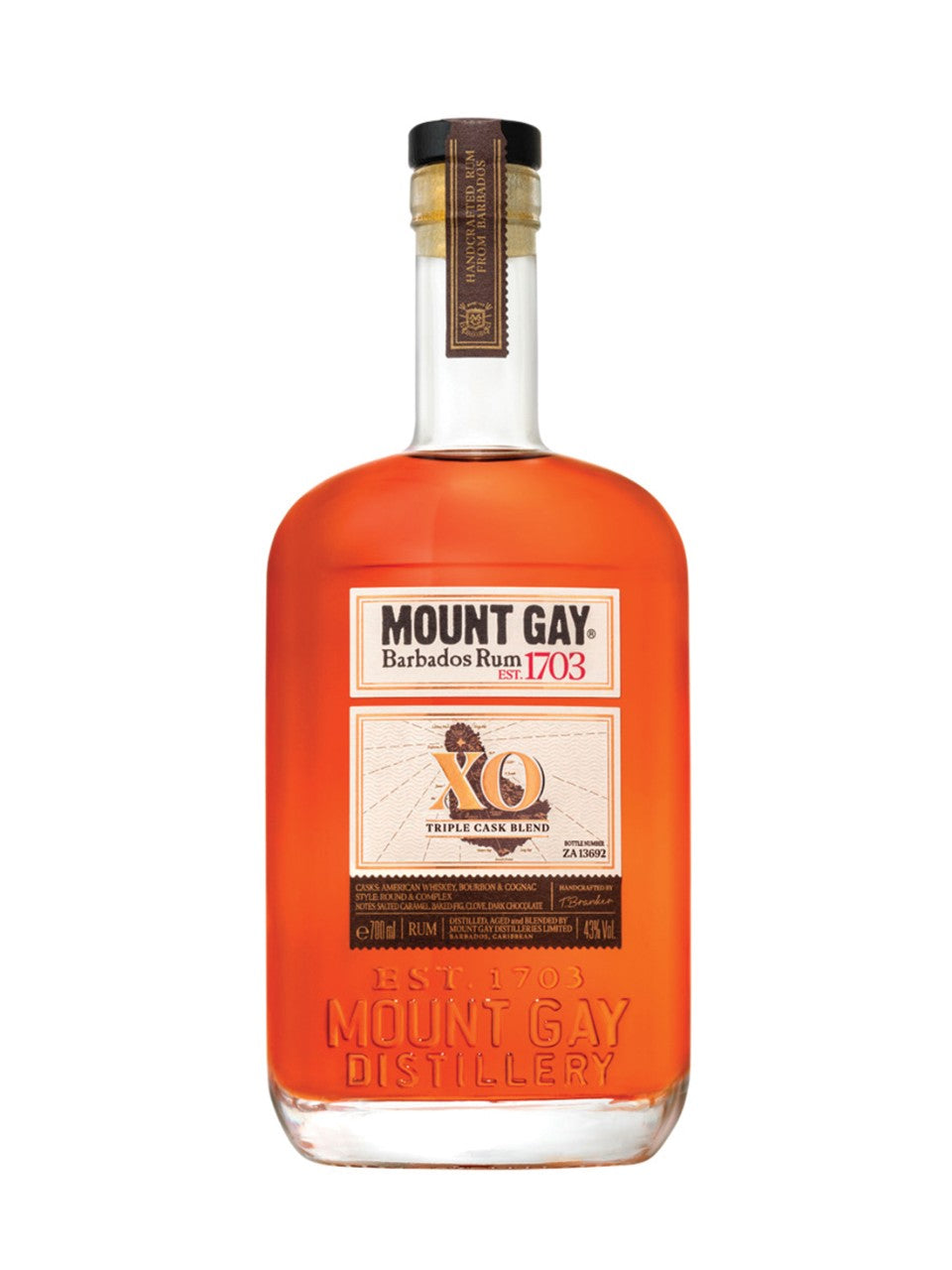 Mount Gay XO  750 mL bottle